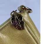 Betsey Johnson Luv Betsey by SKU 7885 Yellow Gold Glittery Shoulder Bag With Ch Photo 4