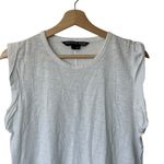 Veronica Beard  Dree Muscle Tee White Sleeveless Top S Photo 5