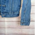 Levi's Jeans Jacket & Coat women’s denim size X-Small tucker blue cuff … Photo 3