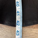 Click Color Me Cotton Womens 3/4 Sleeve Flowy Crinkle Layer Midi Dress Black XXL Photo 7