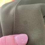 Hunter Pants In olive green and black with buttons- women’s size small Photo 9