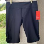 Zella 🆕🪻  Nordstrom Live-In Slim Fit Knee Shorts/Capris, Black & Purple NWT, XL Photo 13