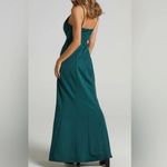 Showpo. Dare to Dream maxi dress emerald green bodycon deep v Photo 2