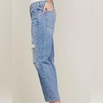 Rag and Bone  Distressed Boy Jean in Hel Blue Size 25 Photo 2