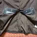 YEST RETRO DOUBLE LAYER JEAN JACKET BLAZER Brown Size M Photo 3