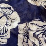 Aerie 👙  Infinity Scarf Floral Hawaiian Print with Pompom Embellishment One Size Photo 3