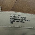 Steve Madden Steven Klick Cognac Leather Pointed Toe Block Heel Boots size 8 Photo 9