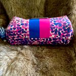 Victoria's Secret  Black Cosmetic Bag with Blue Tassel Accent Photo 2