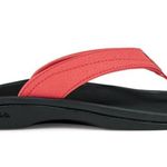 Olukai 🪸 LIKE NEW! 🪸  Women's Sandals - Black and Coral Photo 2