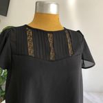 Haute Monde Black short sleeve blouse Photo 1
