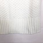 No Boundaries  Y2K Knit Sweater Small Chunky Nit Cowl Neck Short Sleeve Angelcore Photo 2