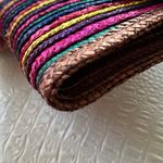 Multicolor straw handbag Pink Photo 4