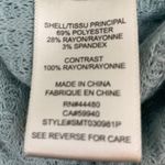 Love, Fire  | NWT | 1X | Aqua Blue Slouchy Waffle Knit Tie-Dye Sleeve Blouse Top Photo 7