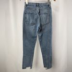 AGOLDE Riley High Rise Straight Crop in Endless Blue Size 25 Photo 3