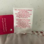 Xhilaration  Bikini Bottom Cheeky Textured Metallic Striped Blush Pink White XS Photo 3