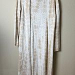 FRESHMAN Boutique Longline Open Drape Tie Dye Cardigan Photo 1