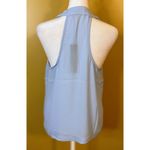 Revolve Krisa Blue Halter Neck Surplice Blouse Size XS NWT Photo 3