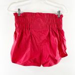 Free People Movement The Way Home Shorts Red Medium Photo 3