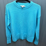 Philosophy Republic Clothing Blue Knit Sweater Size S Crew Neck Pullover Photo 0