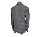 Karl Lagerfeld Blazer 42 (US 10) Made in France Wool Blend Plaid Jacket Photo 2