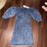 Ganni 
Cult Puff-sleeve
Denim Mini Dress 
$250 revolve winter party spring Photo 6