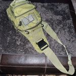 Tactical Shoulder sling Carrier Bag. Green Photo 1