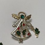 Lot Of 3 Earrings Pierced Christmas Holiday Photo 2