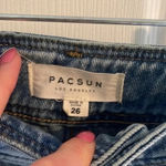 PacSun Light Wash Denim Skirt New Photo 5