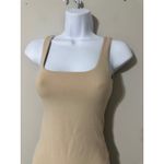 Abercrombie & Fitch Abercrombie Fitch Soft A&F Collection Beige Square Neck Tank Bodysuit XS Photo 1