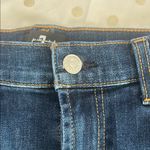 7 For All Mankind Dark Blue Jean Shorts Photo 1