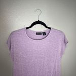 Adrienne Vittadini  T-Shirt Size S Cap Sleeve Stretch Scoop‎ Neck Photo 2