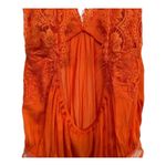 Free People Intimately  Coralina Bodysuit NWT Womens S Coral Lace Boho Festival Photo 5