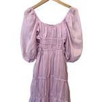 NICHOLAS Henna Tiered Gathered Cotton Photo 3