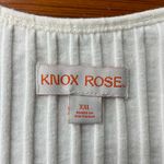 Knox Rose Cream Ribbed Long Sleeve Slim Fit Tee - Sz XXL ππ Photo 6