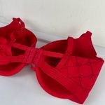 Savage X Fenty Linking Hearts T-Shirt Bra Red Sz 36DDD Photo 6