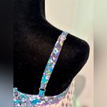 Rebecca Taylor Boho Silk Purple Floral Crochet Detail Sleeveless Tank Top 2 Photo 6