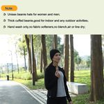 Warm Winter Bamboo Beanie Hat Skull Cap Men Women Photo 3