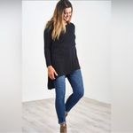 Latched Mama Women’s Long Sleeve Asymmetrical Teal Nursing Tunic XS Green Size undefined Photo 6