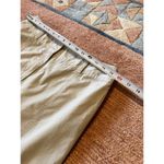 Valerie Stevens  casual womens cotton pants khaki beige straight leg size 10 Photo 3