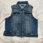 prAna  Denim Cropped Vest Photo 0