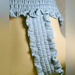 Michael Kors   maxi dress size Small baby blue color Photo 6