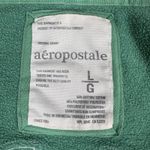 Aeropostale Vintage Y2K New York Hoodie L Green Full Zip Pockets Grunge Preppy Photo 5