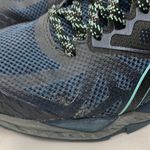 ASICS Gel-Fuji Trabuco 6 Black and Blue Running Shoes woman’s size 7 1/2 Photo 5