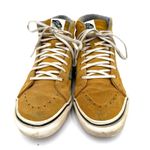 Vans Old Skool Women's Sneakers Mustard Suede High Top Sneakers Size 7.5M / W9 Photo 2