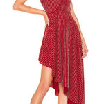 Lovers + Friends Revolve Lovers Friends Caterina Red Embellished Dress NEW Christmas party Photo 0