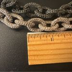 Chain Glittery Infinity Statement necklace Tri Photo 1