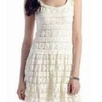 Max Studio Sophie FelicIe Textured Lace Tiered Dress M Stretchy Cottage Core Photo 0