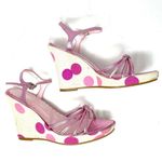 FRANCO BARBIERI wedge sandals, size 7.5, made in Italy Photo 1