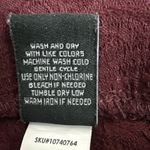 Torrid  Women's [Size 3‎ XL] Burgundy Paisley Print Knit Pants Stretch Leggings Photo 2