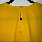 Fifteen Twenty NEW Blouson Crepe Top Mustard Blouse Photo 6